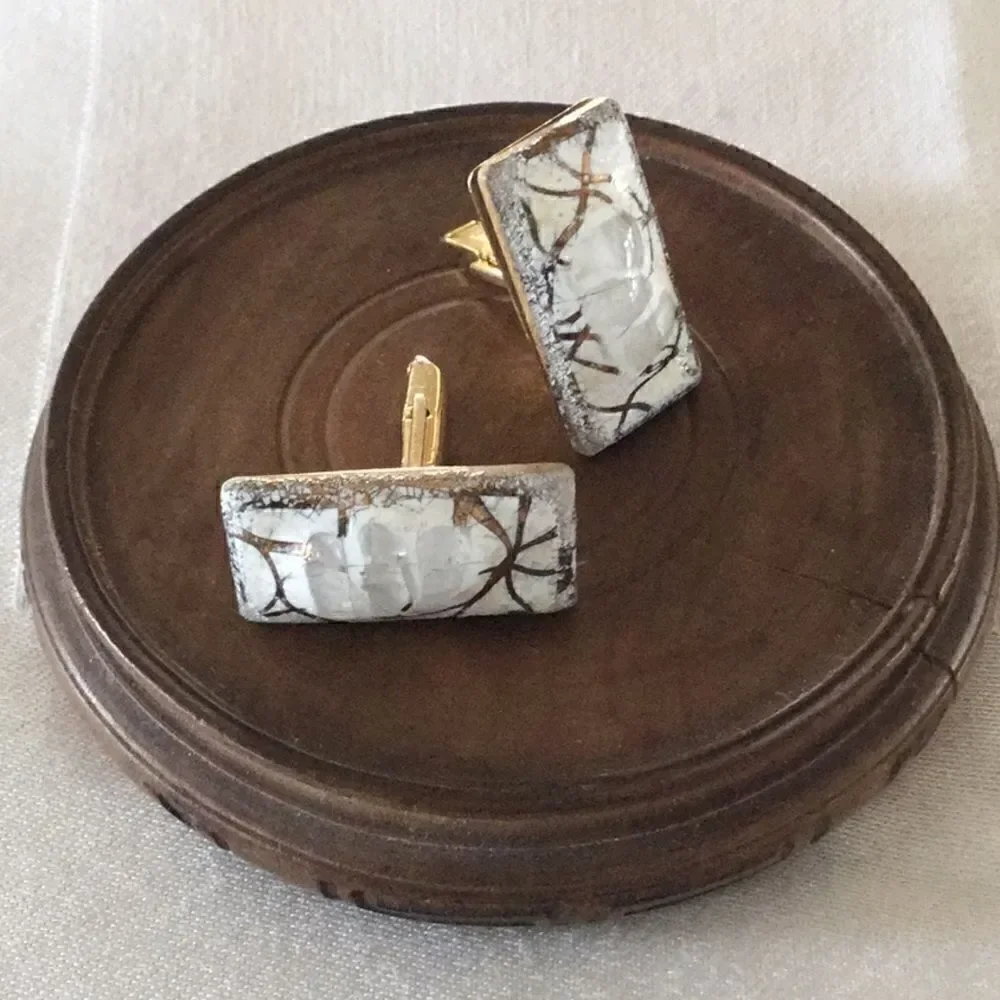 Victoria Fleming  cuff links
